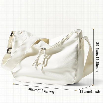 Bolso Atlas Canvas — Mensajera Unisex & Correa Ajustable