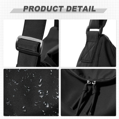 Bolso Atlas Canvas — Mensajera Unisex & Correa Ajustable