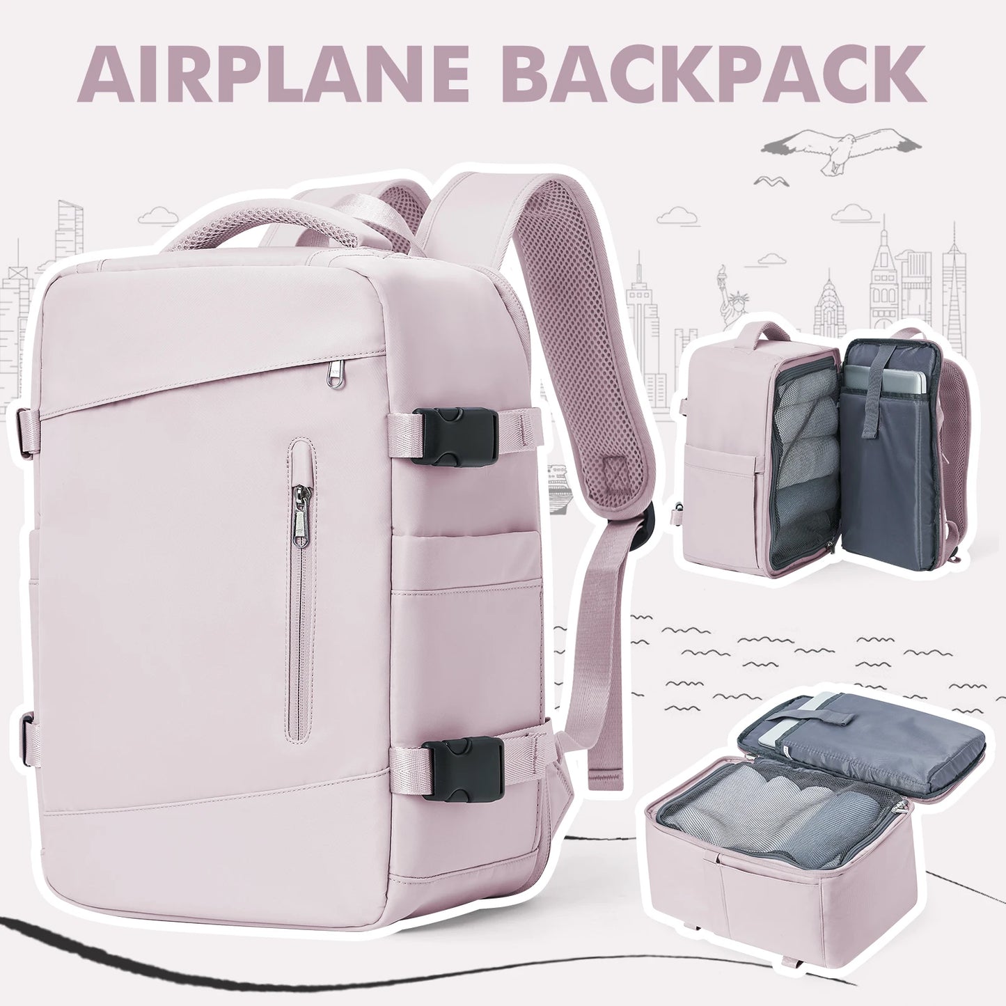BellaFlight Mini – Perfecta para viajes en avión